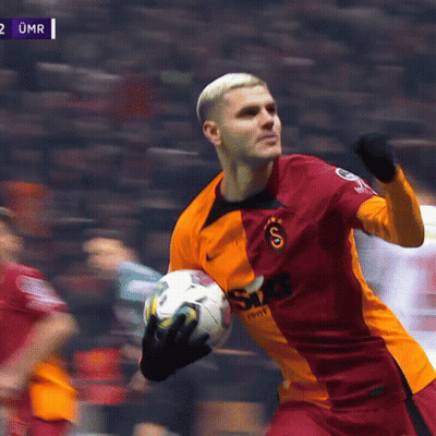 Soccer Player Wearing Shirt Saying SD GIF