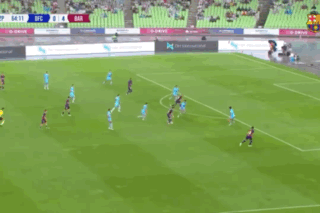 Soccer Player Wearing Spotify Logo GIF