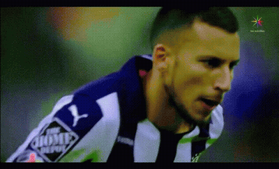 Soccer Player Wearing The Home Depot Shirt GIF