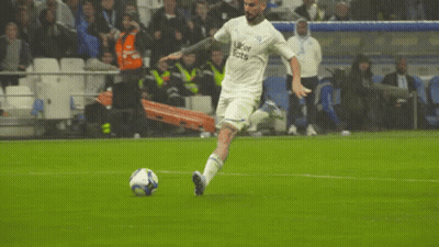 Soccer Player Wearing Uber Eats Jersey GIF