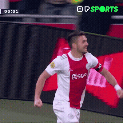 Soccer Player Wearing Ziggo Jersey GIF