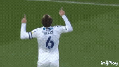Soccer Player White Jersey Number 6 Running GIF