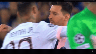 Soccer Player White Shirt Number 20 Talking To Another Player GIF
