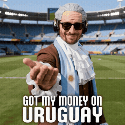 Soccer Player With Antel Shirt GIF