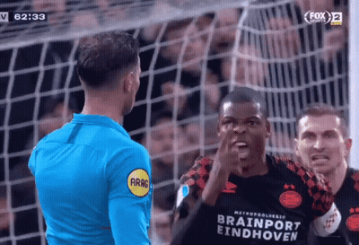 Soccer Player With Brainport Eindhoven Shirt GIF
