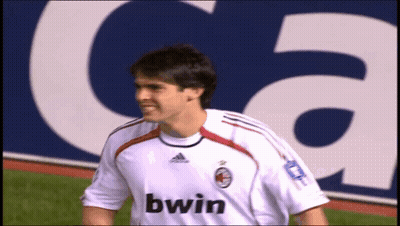 Soccer Player With Bwin On White Shirt GIF