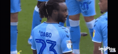 Soccer Player With Dabo On Back GIF