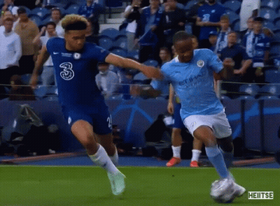 Soccer Player With Etihad Shirt GIF