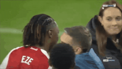 Soccer Player With EZF On Back GIF