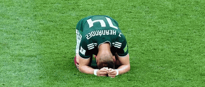 Soccer Player With Hernandez On Shirt GIF