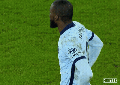 Soccer Player With Hyundai On Sleeve GIF