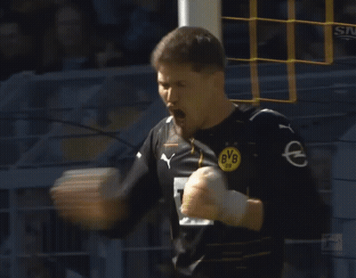 Soccer Player With Jersey Number 1 & 1 GIF