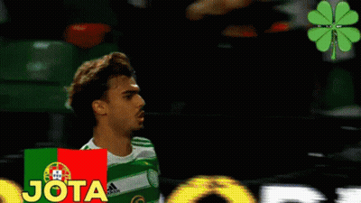 Soccer Player With Jota Logo GIF