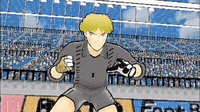 Soccer Player With Number 1 GIF