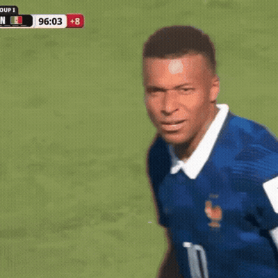 Soccer Player With Number 10 GIF