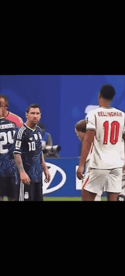 Soccer Player With Number 10 Shirt GIF