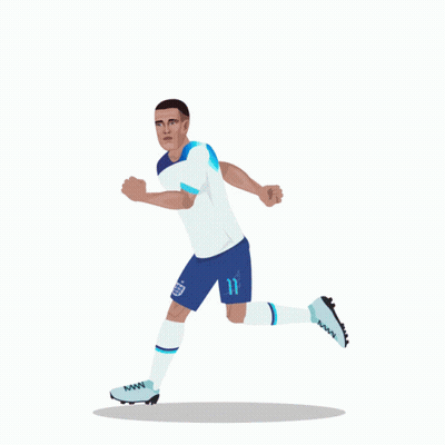 Soccer Player With Number 11 Jersey GIF