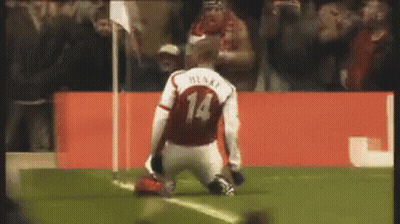 Soccer Player With Number 14 GIF