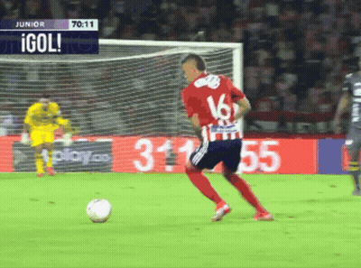 Soccer Player With Number 16 On Jersey GIF
