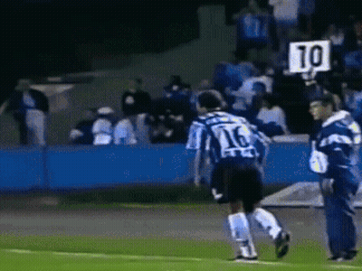 Soccer Player With Number 16 GIF