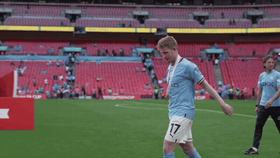 Soccer Player With Number 17 GIF
