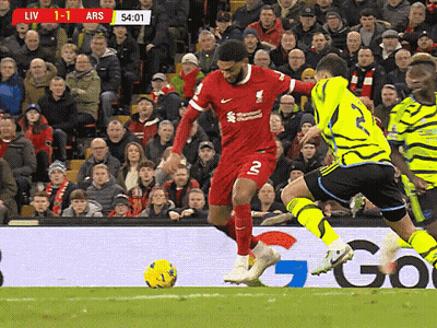 Soccer Player With Number 2 Jersey GIF