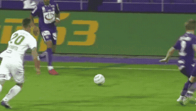 Soccer Player With Number 20 GIF
