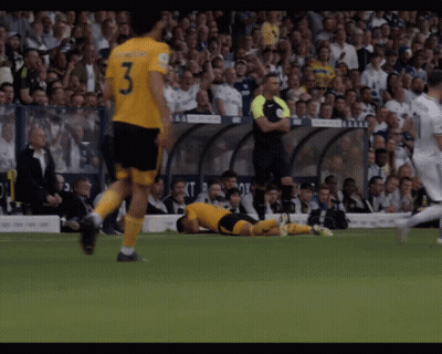 Soccer Player With Number 3 Jersey GIF