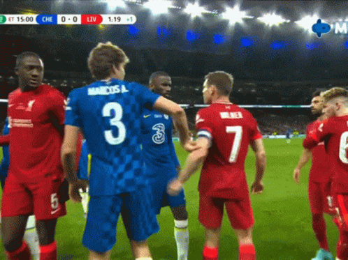 Soccer Player With Number 3 On Shirt GIF