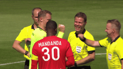 Soccer Player With Number 30 GIF
