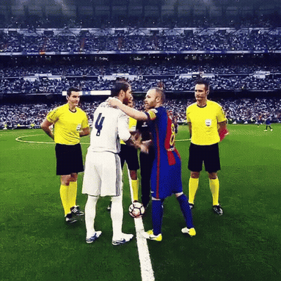 Soccer Player With Number 4 On Shirt GIF