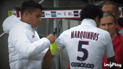 Soccer Player With Number 5 Jersey GIF