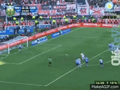 Soccer Player With Number 7 GIF