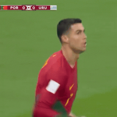 Soccer Player With Number 7 Jersey GIF