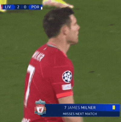 Soccer Player With Number 7 On Shirt GIF