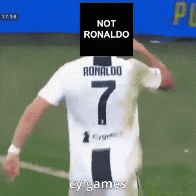 Soccer Player With Number 7 GIF