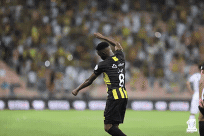 Soccer Player With Number 8 On Shirt GIF
