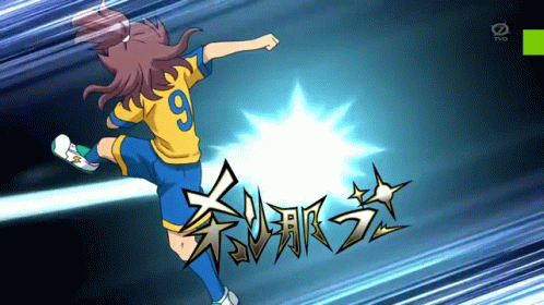 Soccer Player With Number 9 Jersey Jumping GIF