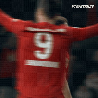 Soccer Player With Number 9 On Back GIF