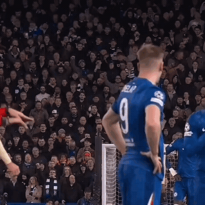 Soccer Player With Number 9 On Back GIF