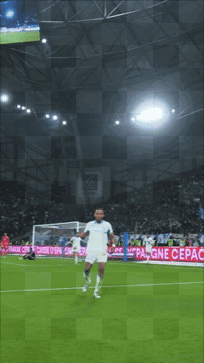 Soccer Player With Paigne Cepac Sign GIF
