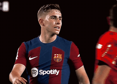 Soccer Player With Spotify Logo On Jersey GIF