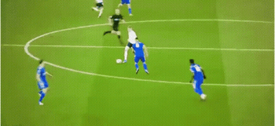 Soccer Players And Goalie Yellow Jersey 36 GIF