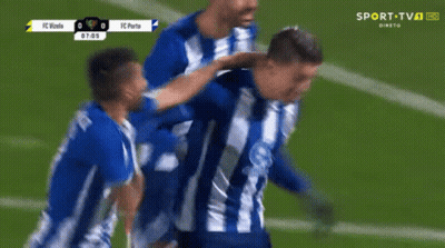 Soccer Players Celebrating Goal Sport TV GIF