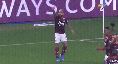 Soccer Players Celebrating GIF