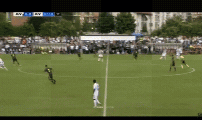 Soccer Players Celebrating On Field GIF