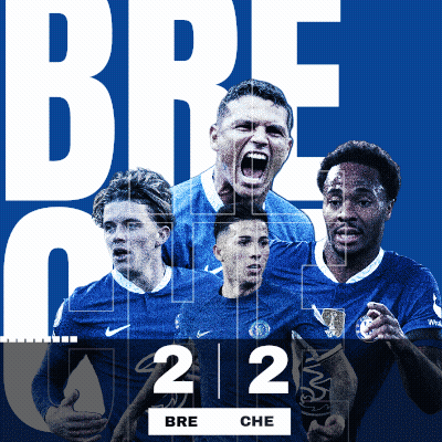 Soccer Players Collage Bre 2 Che On Blue Background GIF