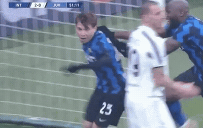 Soccer Players Fighting On Field GIF