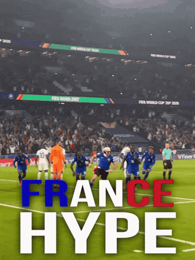 Soccer Players France Hype GIF