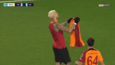 Soccer Players Huddled, Number 5 GIF